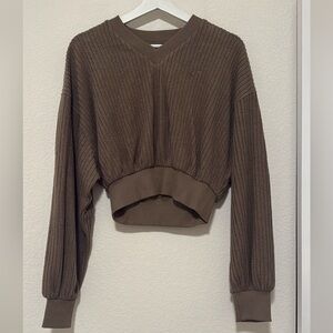 Gymshark brown textured set size M